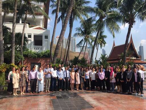 Group photo of attendees of the GCRF Networks Vaccinology Course in Bangkok