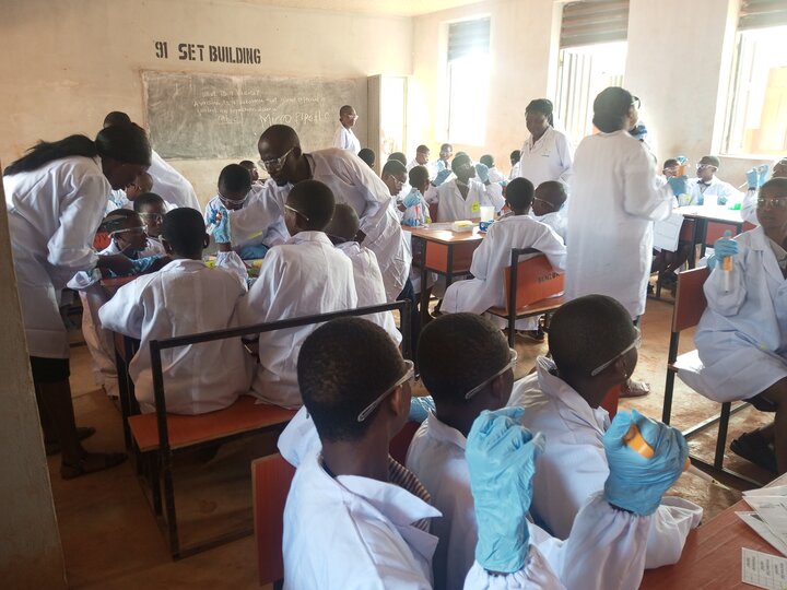 Laboratory Activities at St. Gabriel Commercial Secondary School Sabo-Mokola, Ibadan