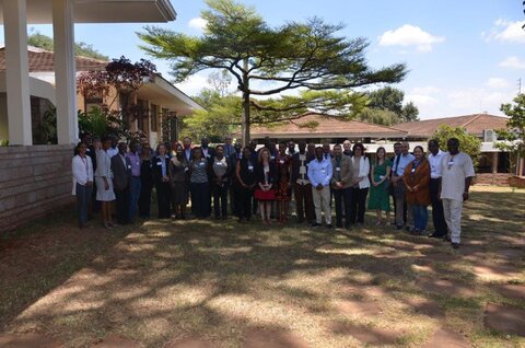 Delegates at the first meeting of the African Vaccinology Network, ILRI, Nairobi, 19-20th March 2019.