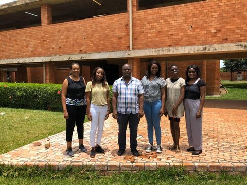 The Zambia outreach team