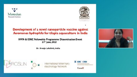 Screenshot of a presentation by Dr Sreeja Lakshmi