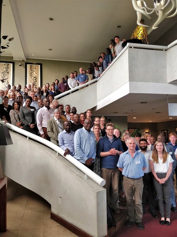 Group photograph of delegates at the IVVN's 2018 inaugural meeting in Nairobi, Kenya